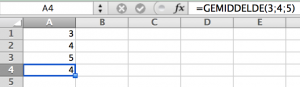 Gratis cursus Excel gemiddelde berekenen