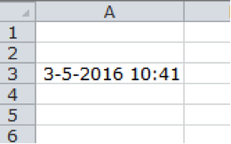 Functie NU in Excel