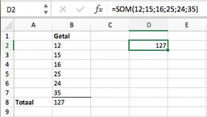 SOM Excel