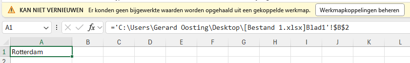 Verwijzing naar een cel in een ander bestand 5