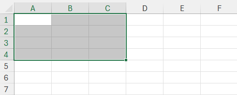 Cellen selecteren in Excel